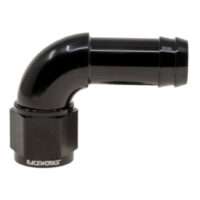 AN-10 FEMALE SWIVEL TO BARB 3/4IN 90DEG