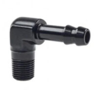 MALE NPT 1/8IN TO 1/4IN (AN-4) BARB 90DEG