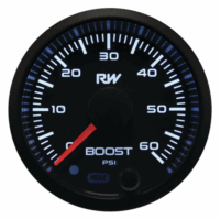 RACEWORKS 52MM ELECTRONIC DIESEL BOOST GAUGE KIT (60PSI)