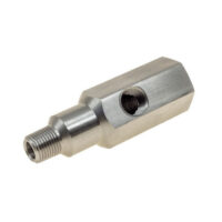SS OIL PRESSURE TEE/GAUGE ADAPTER M18*1.5