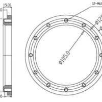 ALUMINIUM WELD RING (SUITS ALY-131BK/ALY-132BK) - Image 2