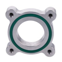 RACEWORKS THROTTLE BODY ALUMINIUM WELD FLANGE SUITS BOSCH 32MM