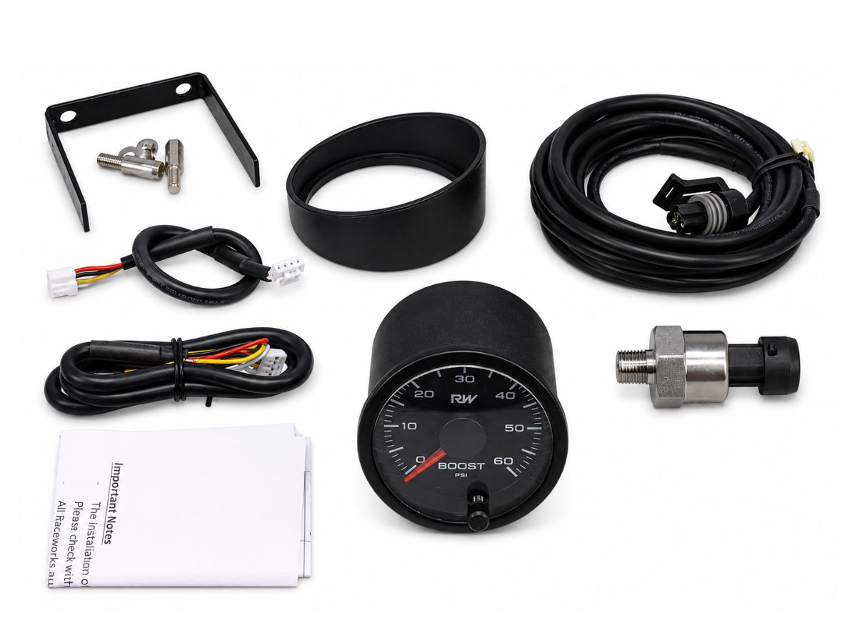 ELECTRONIC DIESEL BOOST GAUGE KIT (60PSI) - Image 2