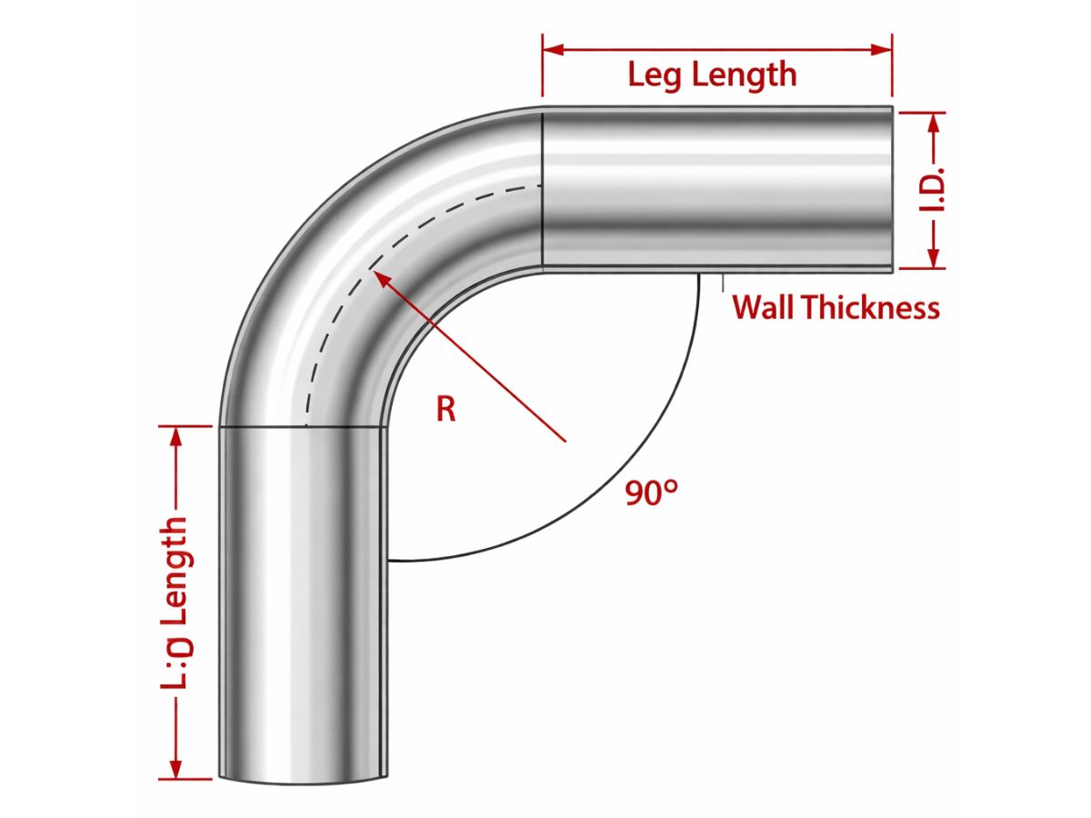 PERFORMANCE INTAKE 2.00IN 90DEG 2.0MM - Image 2