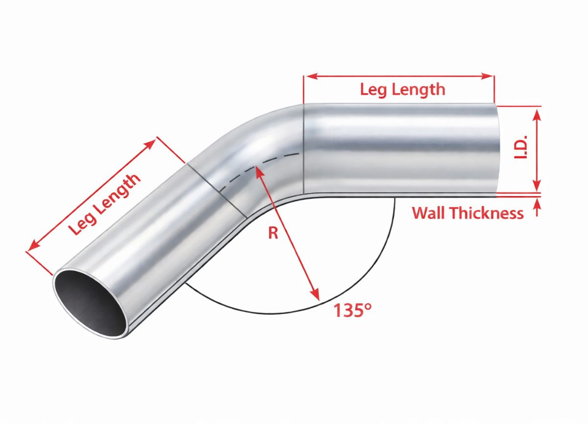 PERFORMANCE INTAKE 4.00IN 45DEG 2.0MM - Image 2