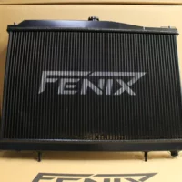Fenix Nissan Skyline R33-R34 Full Alloy Performance Radiator - Black