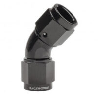 FEMALE TO FEMALE SWIVEL AN-4 45DEG