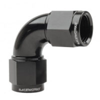 FEMALE TO FEMALE SWIVEL AN-3 90DEG
