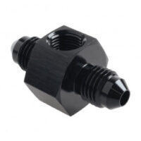AN-4 MALE TO MALE WITH 1/8IN NPT PORT