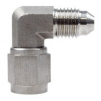 FEMALE TO MALE SWIVEL ELBOW AN-4 90DEG SS