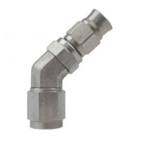 PTFE HOSE END AN-3 45DEG SS