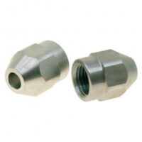 AN-3 TUBE NUTS WITH INTEGRATED SLEEVES STAINLESS SUIT 3/16IN HARD LINE 2PK