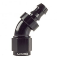 PUSH LOCK HOSE END AN-6 45DEG