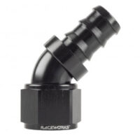 PUSH LOCK HOSE END AN-10 45DEG