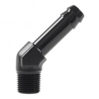 MALE NPT 3/8IN TO 1/2IN (AN-8) BARB 45DEG