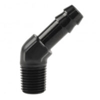 MALE NPT 1/2IN TO 5/8IN (AN-10) BARB 45DEG
