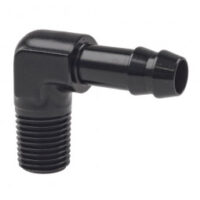MALE NPT 1/4IN TO 3/8IN (AN-6) BARB 90DEG