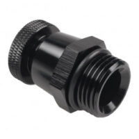 AN-10 DRAIN TAP ALUMINIUM BLACK