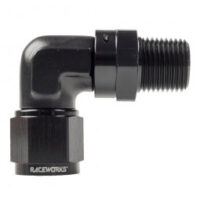 AN-12 FEMALE SWIVEL TO NPT SWIVEL 3/4IN 90DEG