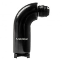 AN-6 TO 5/16IN ALL BILLET FEMALE EFI QUICK CONNECT 90DEG