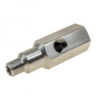 SS OIL PRESSURE TEE/GAUGE ADAPTER 1/4IN NPT