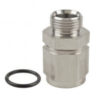 AN-10 SWIVEL TO AN-8 ORB SS HIGH FLOW
