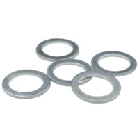 ALUMINIUM WASHERS ID18.2MM OD24MM T1.5MM (5 PACK)