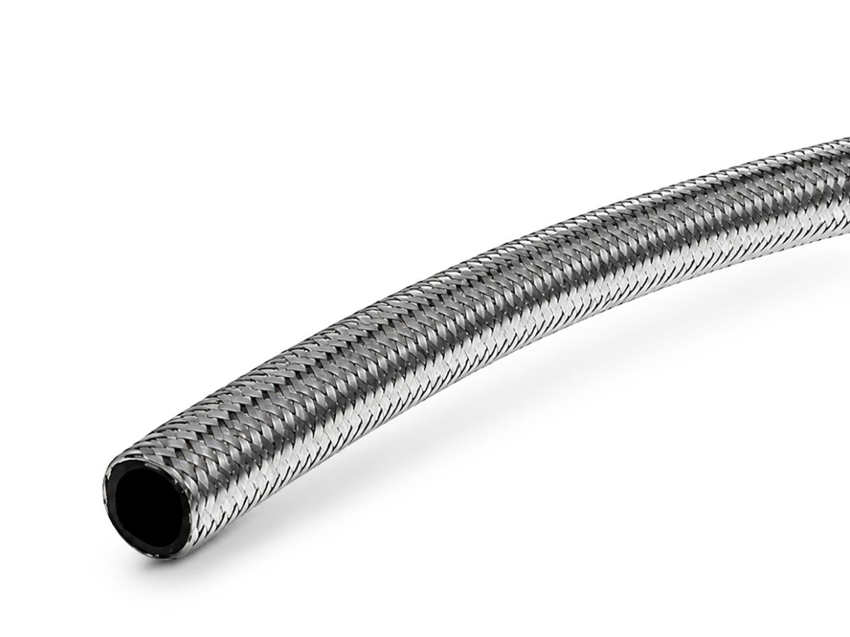 SS BRAIDED CUTTER E85 HOSE AN-16 1 METRE
