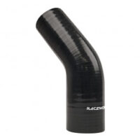 45DEG REDUCER 3.00-3.75IN (76-95MM) BLACK