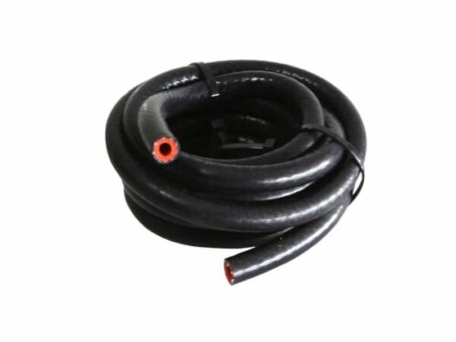 Silicon Hose 3m Pk-6mm Vac Tube Reinf-Black *less flexible than TS-HVR0603-BK*