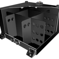 RACEWORKS FUEL CELL FLAT BOTTOM WITH INT BAFFLES 10 GALLON (38L) - Image 2