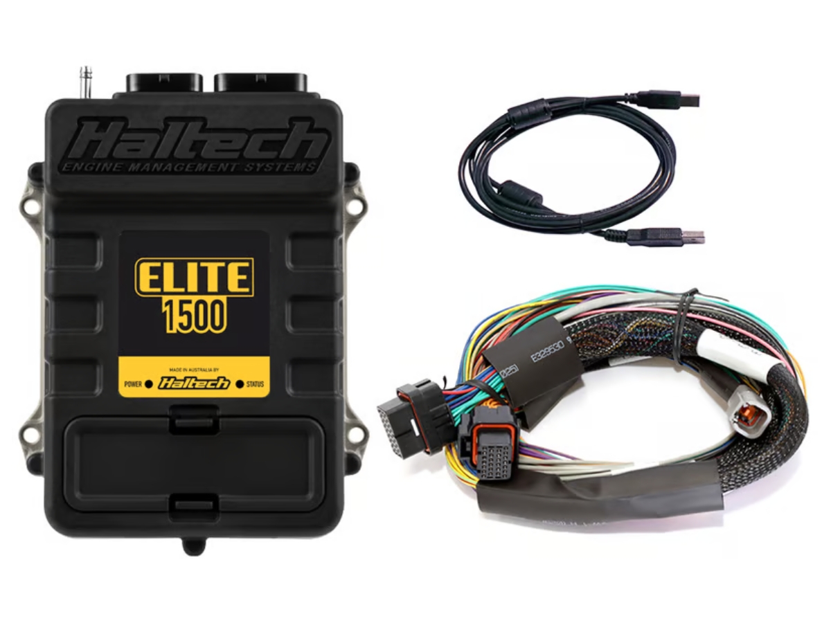 Elite 1500 + Basic Universal Wire-in Harness Kit 2.5m (8’)