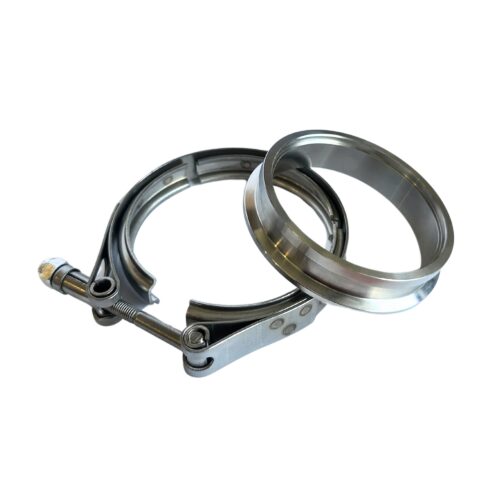 V-Band Flange & Clamp Kit - 3" Turbo Outlet