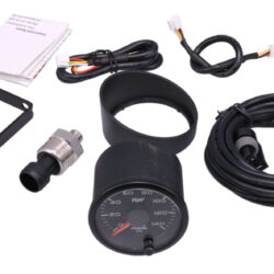 RACEWORKS 52MM ELECTRONIC EFI FUEL PRESSURE GAUGE KIT - Image 2